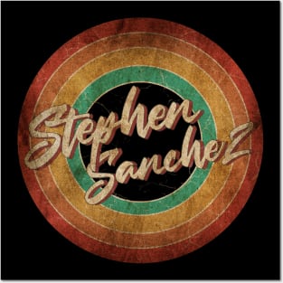 stephen sanchez - Vintage Circle Art Posters and Art